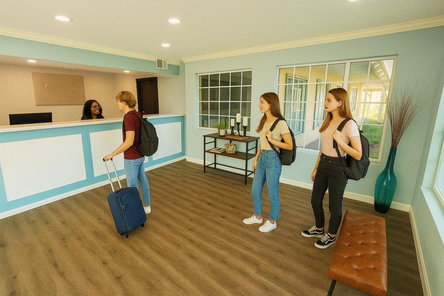 A Pousada Bposhtels Anaheim Exterior foto